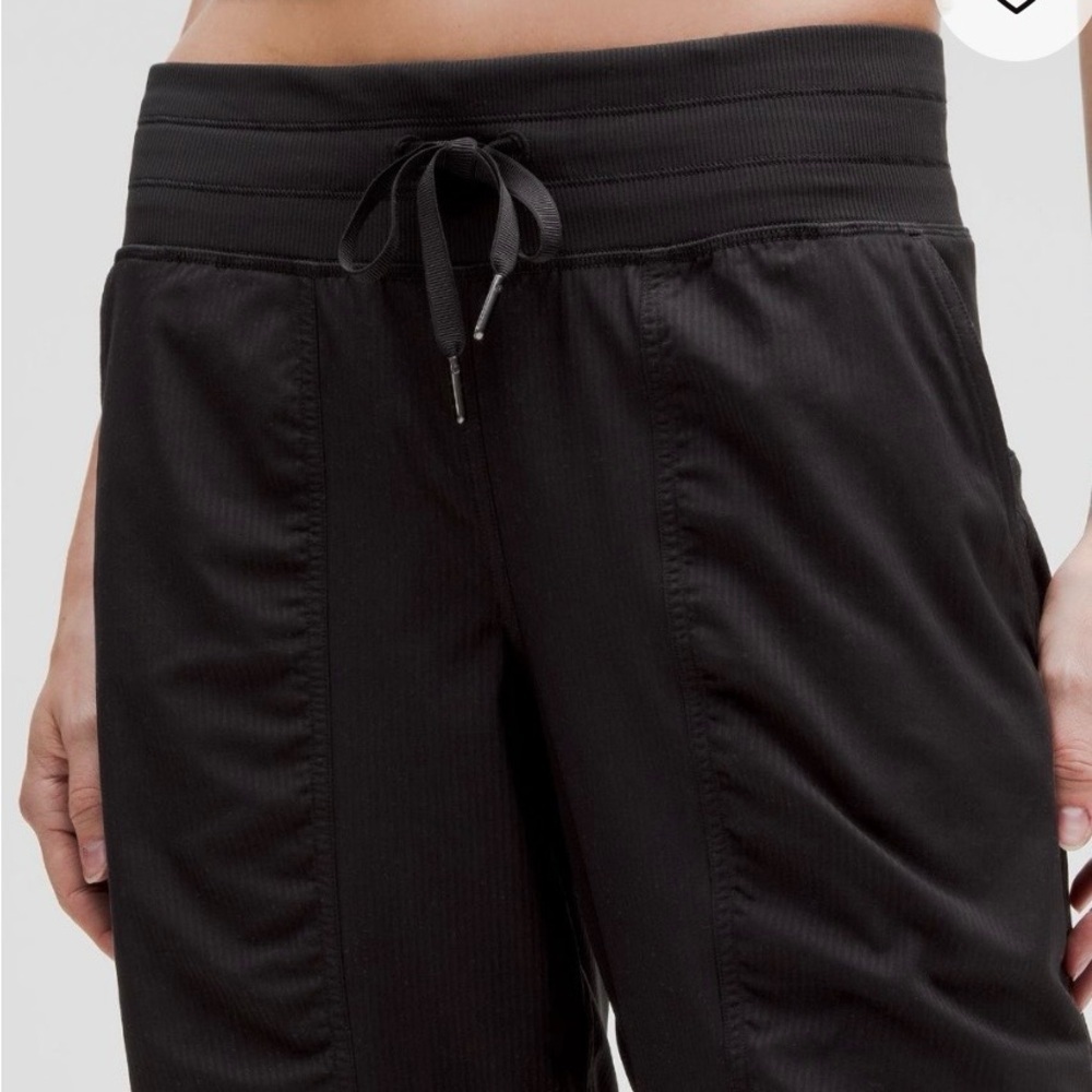 Lululemon Athletica Black Track Pants FLAW